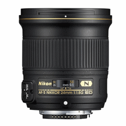 لنز دوربین نیکون وایدAF-S NIKKOR 24mm f/1.8G ED Lens,