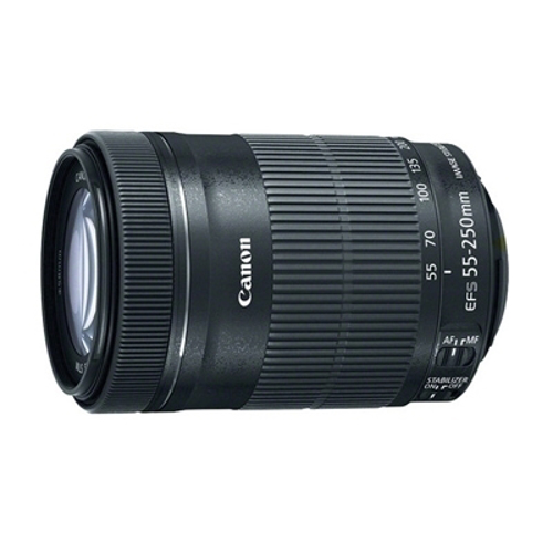 لنز دوربین کانن مدل  EF-S 55-250mm f/4-5.6 IS STM