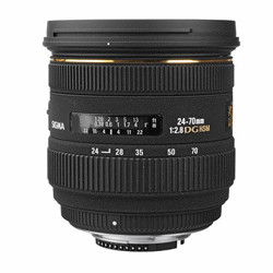 لنزدوربین نیکون مدل زوم استاندارد سیگما 24-70MM F 2.8 F EX DG HSM for Nikon,