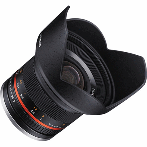 لنز دوربین کانن  مدل وایدسامیانگ, 12mm f/2.0 NCS CS Lens for Canon EF-M Mount