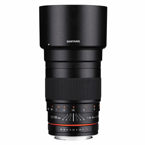 لنز دوربین نیکون مدل تله فوتوسامیانگ 135mm f/2.0 ED UMC Lens for Nikon F Mount,