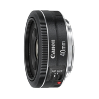 لنز دوربین کانن مدل   EF 40mm f/2.8 STM Pancake Lens