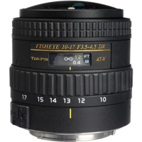 لنز دوربین کانن مدل واید زوم توکینا 10-17mm f/3.5-4.5 AT-X 107 AF DX Fisheye Lens for Canon,