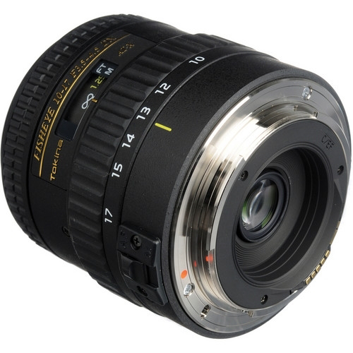 لنز دوربین کانن مدل واید زوم توکینا 10-17mm f/3.5-4.5 AT-X 107 AF DX Fisheye Lens for Canon,