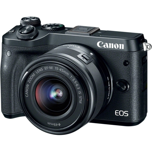 عکس2 دوربین بدون آینه کانن مدل EOS M6 به همراه لنز EF-M 15-45mm IS STM,