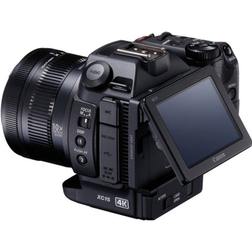 دوربین فیلم برداری کانن مدل XC15 4K Professional Camcorder,	