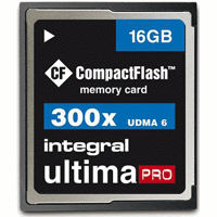 کارت حافظه دوربین مدل انتگرال UltimaPro 16GB 300x Compact Flash Card