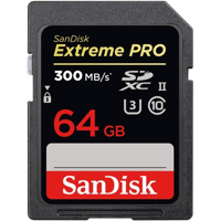 کارت حافظه دوربین مدل سن دیسک 64GB Extreme PRO UHS-II SDXC ,