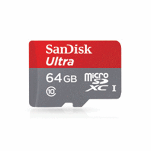  کارت حافظه دوربین مدل سن دیسک64GB Ultra microSDXC Class 10 UHS-I 200X ,