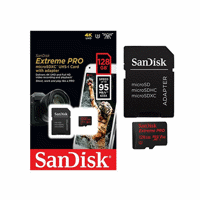 کارت حافظه دوربین مدل سن دیسکExtreme Pro 128GB microSDXC Memory Card UHS-I 633X,