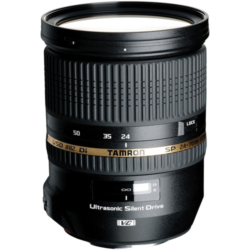 لنز دوربین کانن مدل زوم استاندارد تامرون SP 24-70mm F/2.8 VC USD for Canon,	