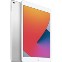 تبلت اپل مدل iPad 10.2 inch 2020 4G/LTE ظرفیت 128 گیگابایت نقره ای