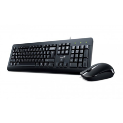  کیبورد و موس سیمی جنیوس  Genius KM-160 Keyboard and Mouse Bundle